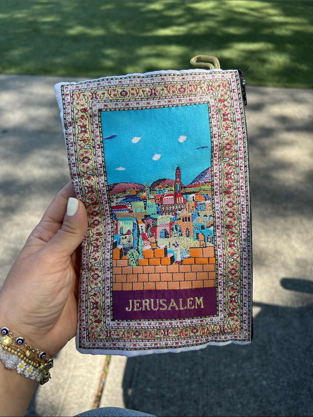 Jerusalem Pouch clutch Palestinian - Picture 2 of 6